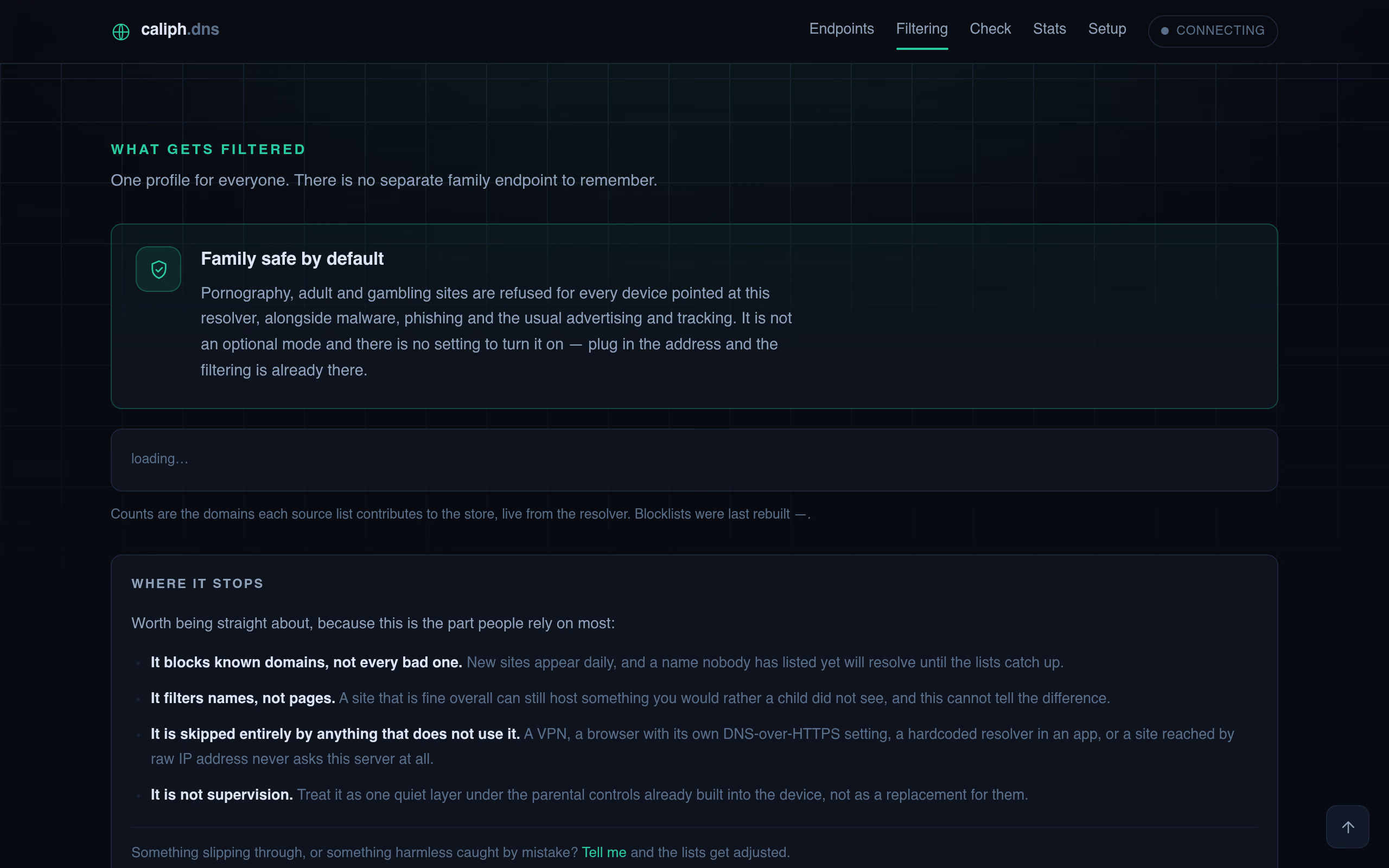 Caliph DNS screenshot 3